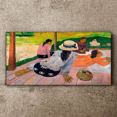 Canvas schilderij Ontspan in de tropen