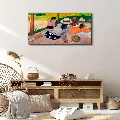 Canvas schilderij Ontspan in de tropen