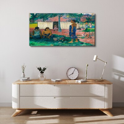 Foto op canvas Ontspan in een tropische tuin