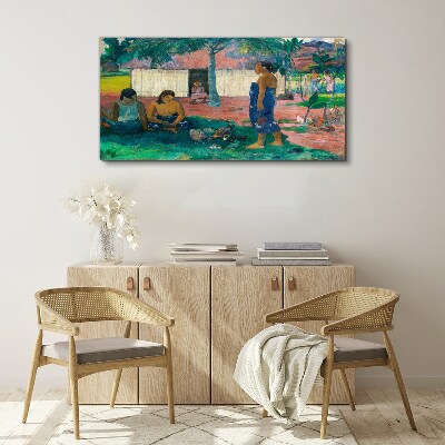 Foto op canvas Ontspan in een tropische tuin