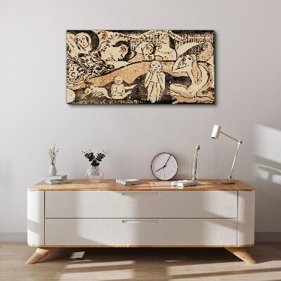 Foto op canvas Reflecties op het menselijk bestaan