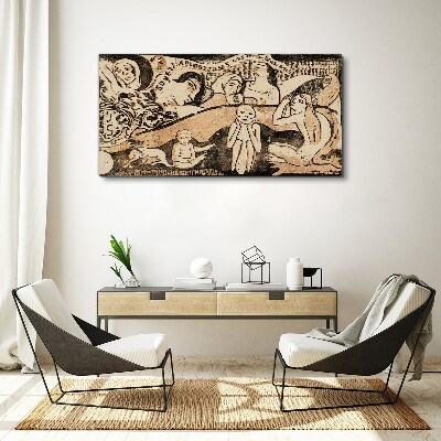 Foto op canvas Reflecties op het menselijk bestaan