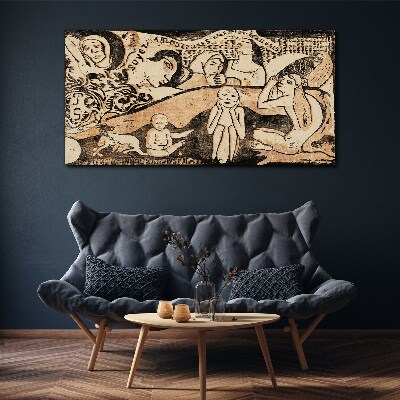 Foto op canvas Reflecties op het menselijk bestaan