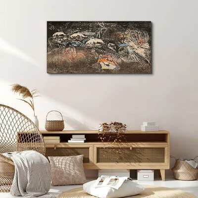 Schilderij op doek De rivier van leven en transformatie