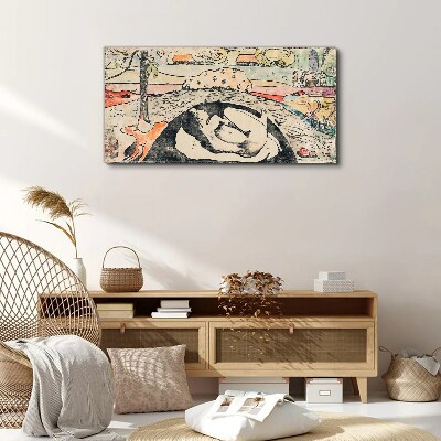 Foto op canvas Een scène uit een landelijk landschap