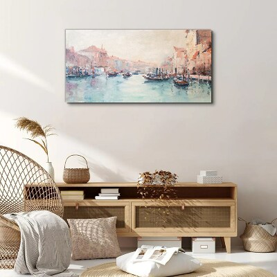 Canvas schilderij Venetiaanse ochtenden