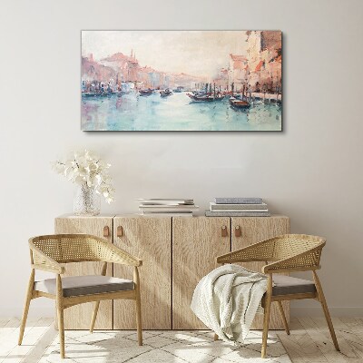 Canvas schilderij Venetiaanse ochtenden