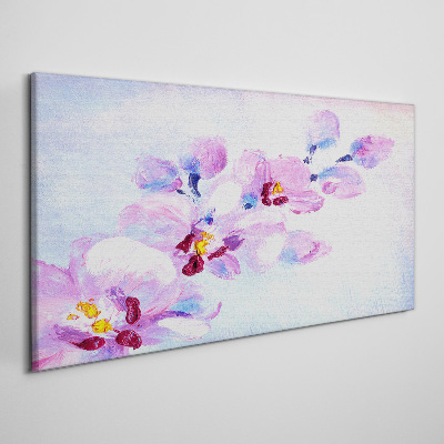 Canvas schilderij Een bloemendroom in pasteltinten