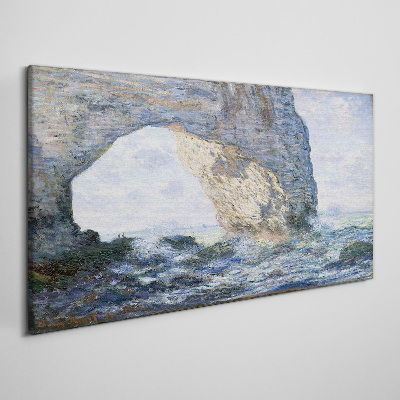 Schilderij op doek De Manneporte Monet