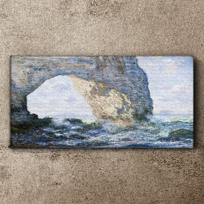 Schilderij op doek De Manneporte Monet
