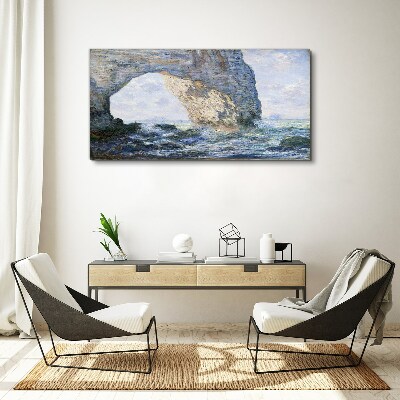 Schilderij op doek De Manneporte Monet