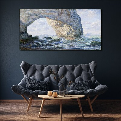 Schilderij op doek De Manneporte Monet