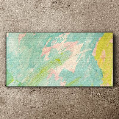 Canvas schilderij Abstracte compositie in pastelkleuren