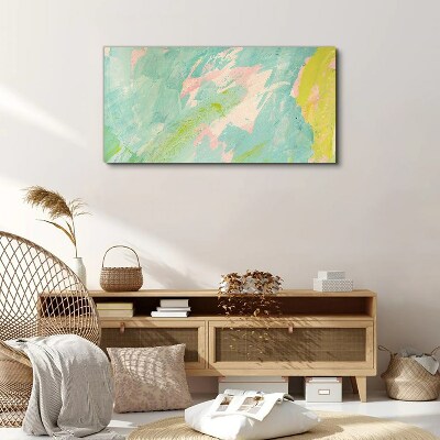 Canvas schilderij Abstracte compositie in pastelkleuren