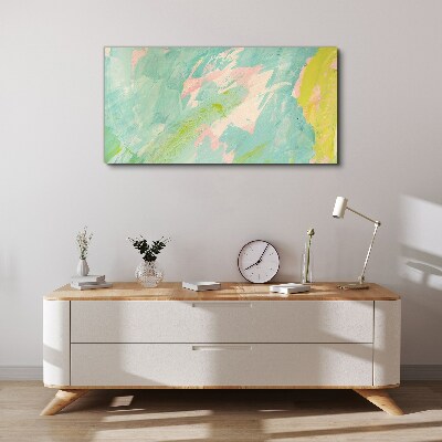 Canvas schilderij Abstracte compositie in pastelkleuren