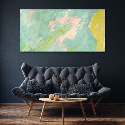 Canvas schilderij Abstracte compositie in pastelkleuren