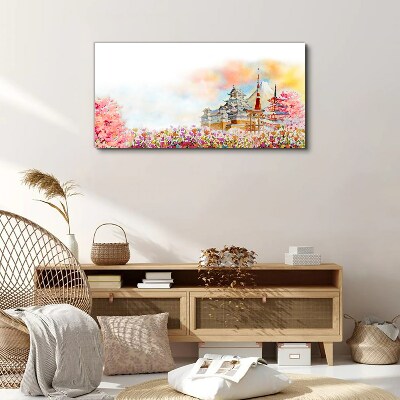 Foto op canvas Japans lentelandschap