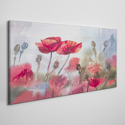 Foto op canvas Bloemendromen in pasteltinten