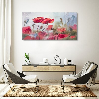 Foto op canvas Bloemendromen in pasteltinten