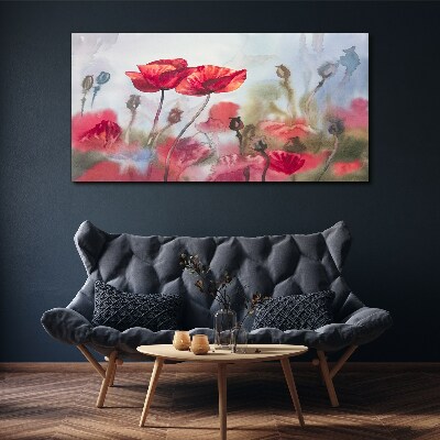 Foto op canvas Bloemendromen in pasteltinten