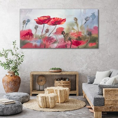 Foto op canvas Bloemendromen in pasteltinten