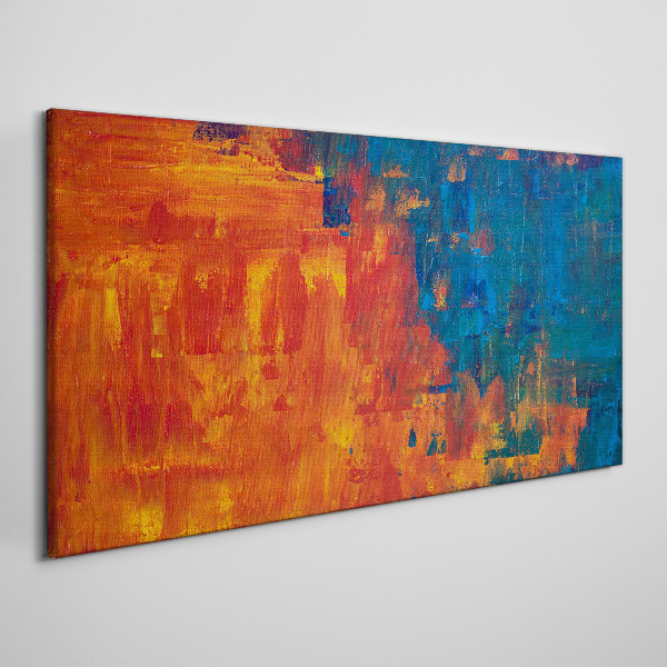 Canvas schilderij Zonsondergangkleuren