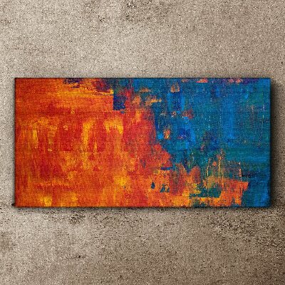 Canvas schilderij Zonsondergangkleuren
