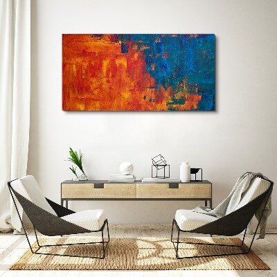 Canvas schilderij Zonsondergangkleuren