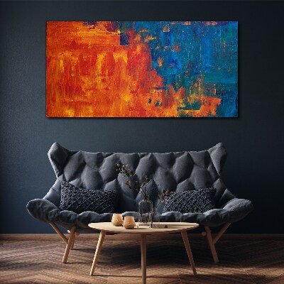 Canvas schilderij Zonsondergangkleuren