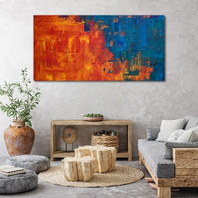 Canvas schilderij Zonsondergangkleuren
