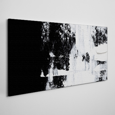 Schilderij op doek Zwart-wit contrast