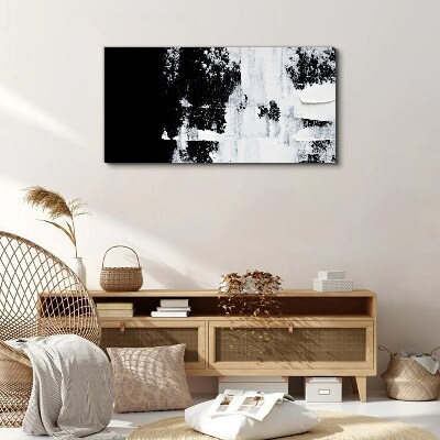 Schilderij op doek Zwart-wit contrast