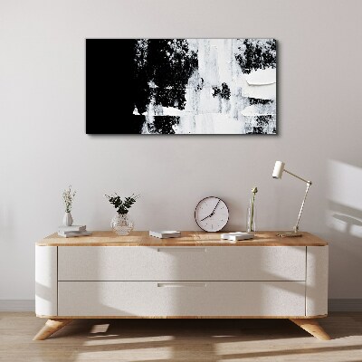 Schilderij op doek Zwart-wit contrast