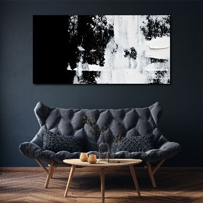 Schilderij op doek Zwart-wit contrast