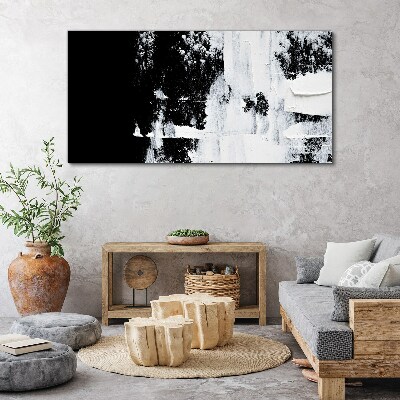 Schilderij op doek Zwart-wit contrast