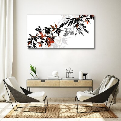 Foto op canvas Elegante plantencompositie