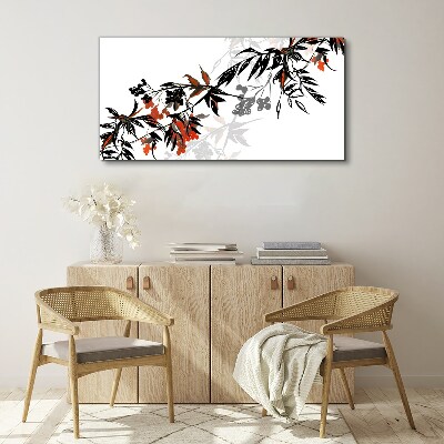 Foto op canvas Elegante plantencompositie