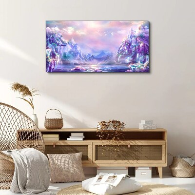 Foto op canvas Magisch berglandschap