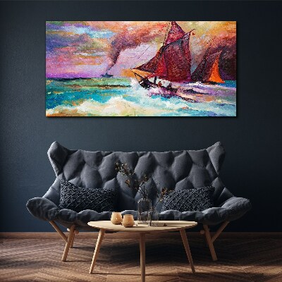 Foto op canvas Een zee-avontuur in kleuren
