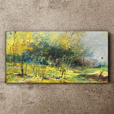 Foto op canvas Gouden herfst in het park