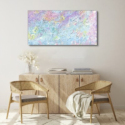 Canvas schilderij Pastellandschap van emoties