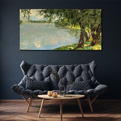 Foto op canvas Vrede aan de rivier