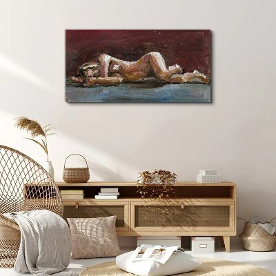 Canvas schilderij Een intiem moment