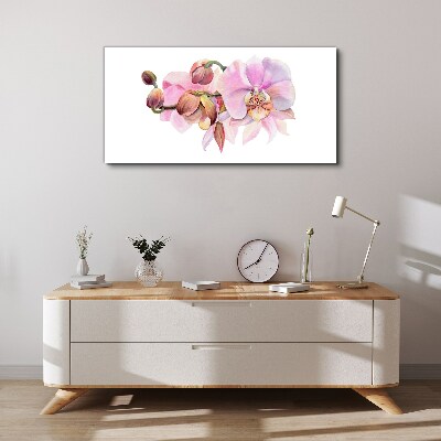 Foto op canvas Orchidee in pasteltinten