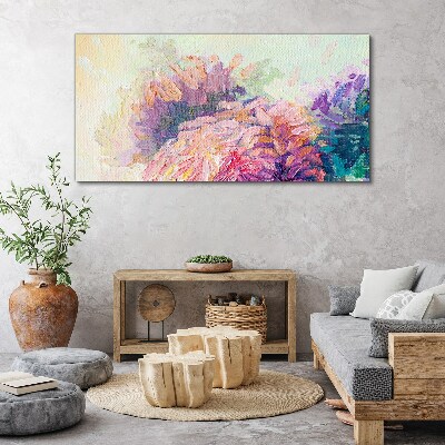 Foto op canvas Bloemendromen in pasteltinten
