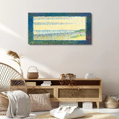 Schilderij op doek Golven van kleur in het zomerlicht