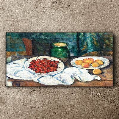 Schilderij op doek Stilleven met fruit