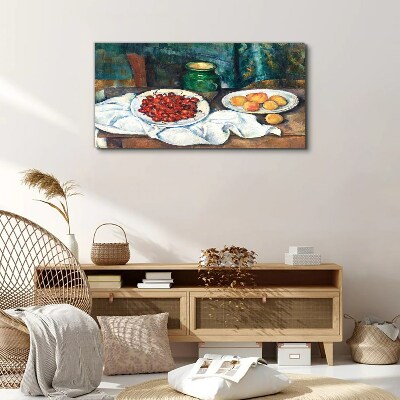 Schilderij op doek Stilleven met fruit