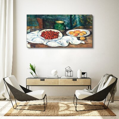 Schilderij op doek Stilleven met fruit