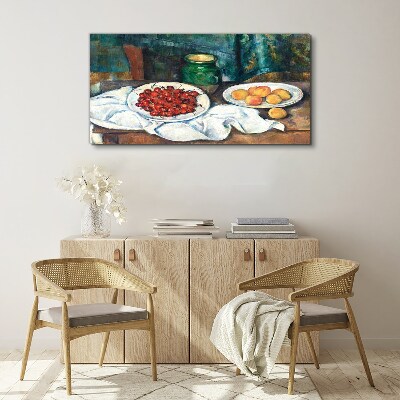 Schilderij op doek Stilleven met fruit